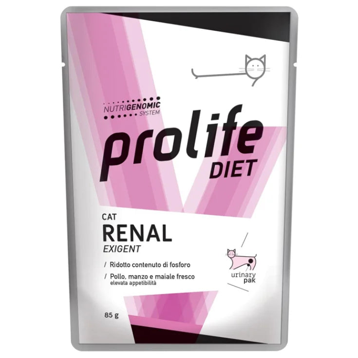 Prolife Diet Renal Exigent 85g - Cibo Umido per Gatti Prolife Diet Renal Exigent 85g - Cibo Umido per Gatti